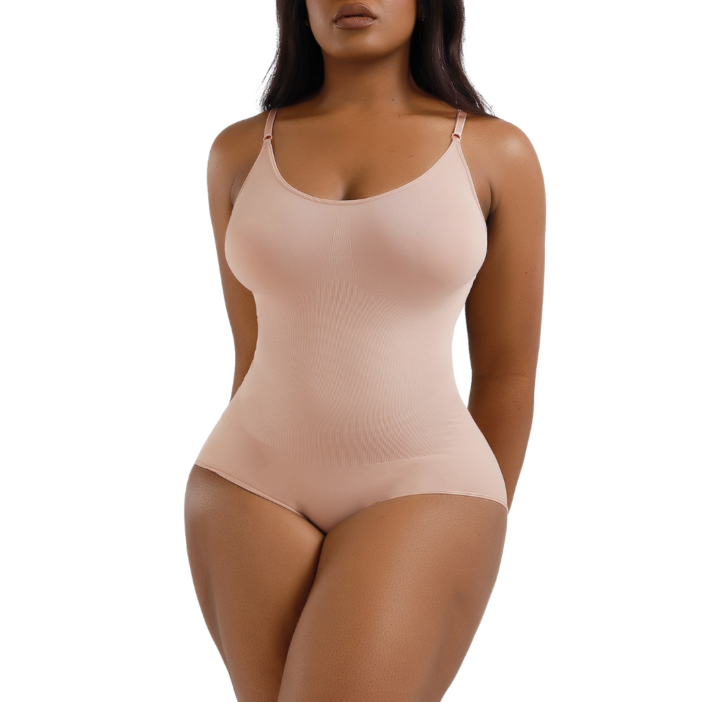 Open Gusset Body Shaper Bodysuit – Bust Lift, Tummy Control & Everyday Comfort