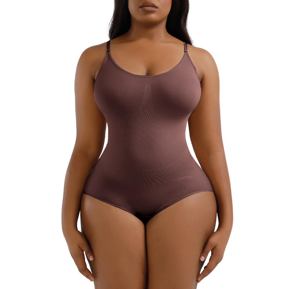 Open Gusset Body Shaper Bodysuit – Bust Lift, Tummy Control & Everyday Comfort