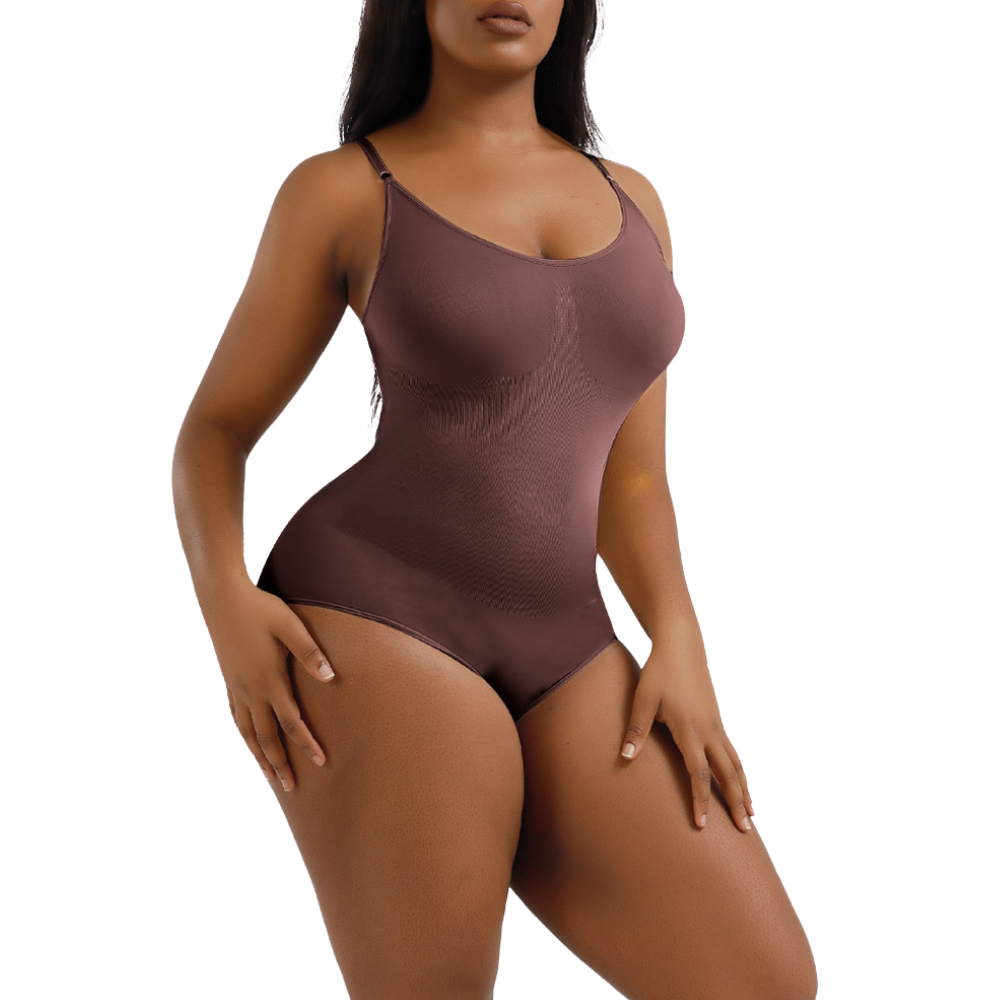 Open Gusset Body Shaper Bodysuit – Bust Lift, Tummy Control & Everyday Comfort