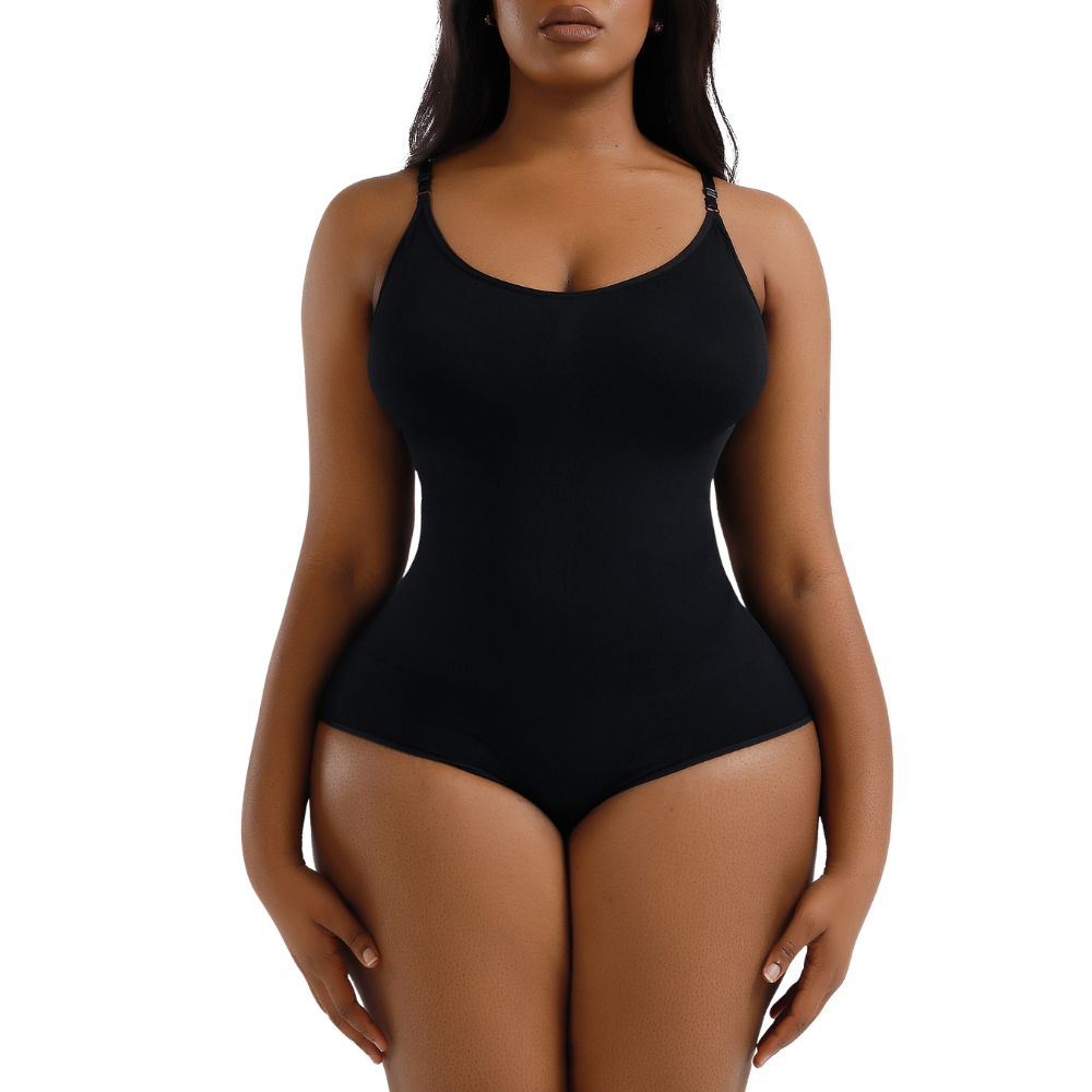 Open Gusset Body Shaper Bodysuit – Bust Lift, Tummy Control & Everyday Comfort